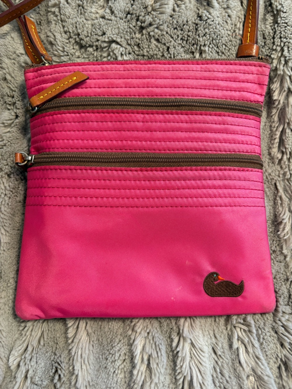 Dooney & Bourke Pink Crossbody Bag - Picture 2 of 8